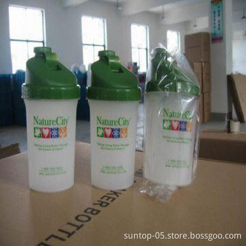 500mL plastic bottle in PP material, BPA-free